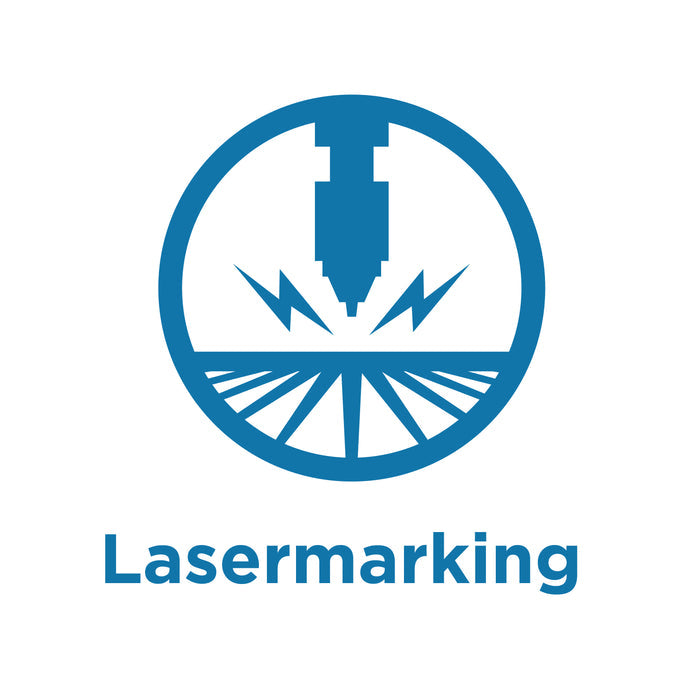 Blue Laser Marking Service Icon - Custom Text Engraving | Benchmade Knife Co.