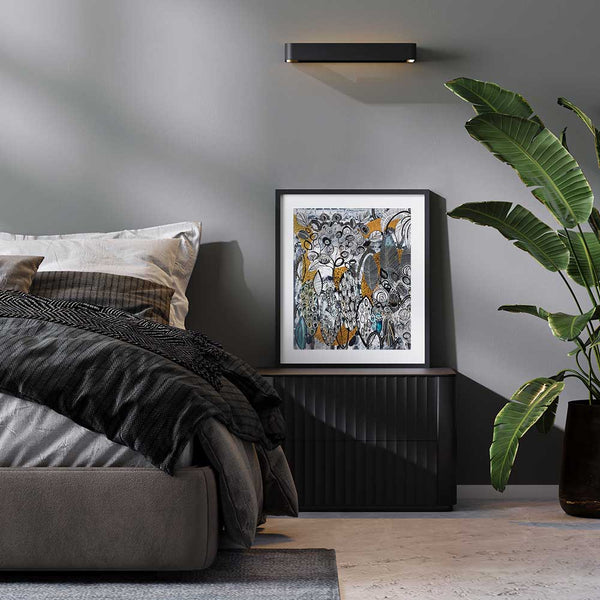 All Saints Garden I | Lisa Perruzza