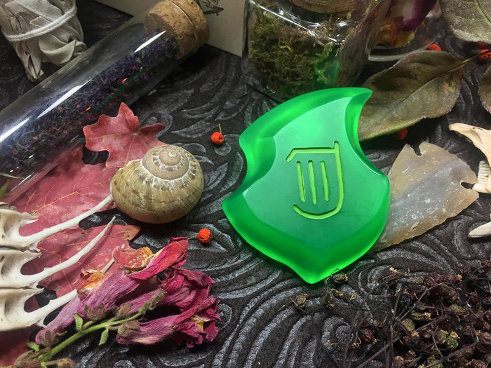 Bard FFXIV Hand Painted Soul Crystal/BRD Job Stone Final Fantasy XIV Soul of the Bard FF14 - Paint Stone