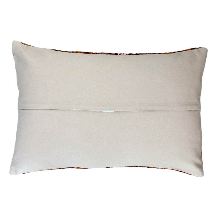 Bloom Vintage Kilim Lumbar Pillow (16x24)