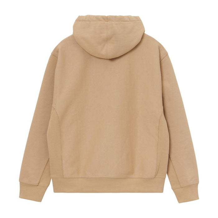Carhartt WIP American Script Hoodie Dusty H Brown