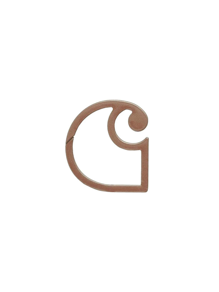 Carhartt WIP C Logo Carabiner Brown