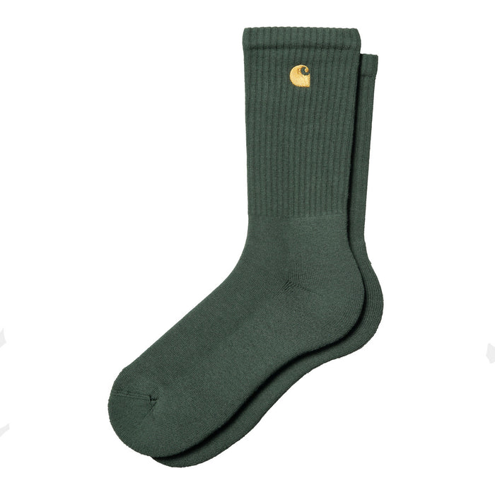 Carhartt WIP Chase Socks Sycamore Tree/Gold