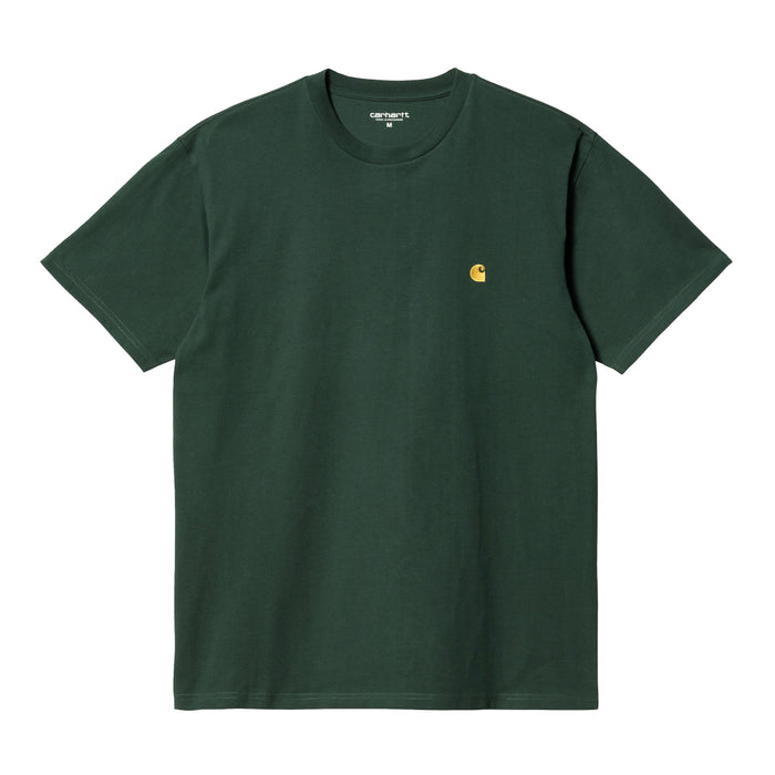 Carhartt WIP Chase T-Shirt Discovery Green/Gold