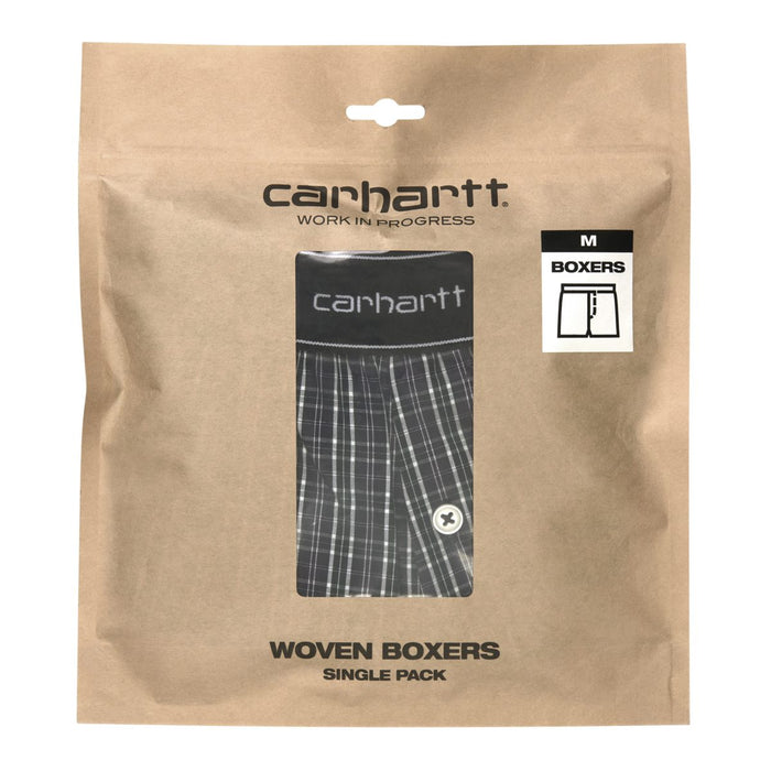 Carhartt WIP Cotton Script Boxer Shorts Grove