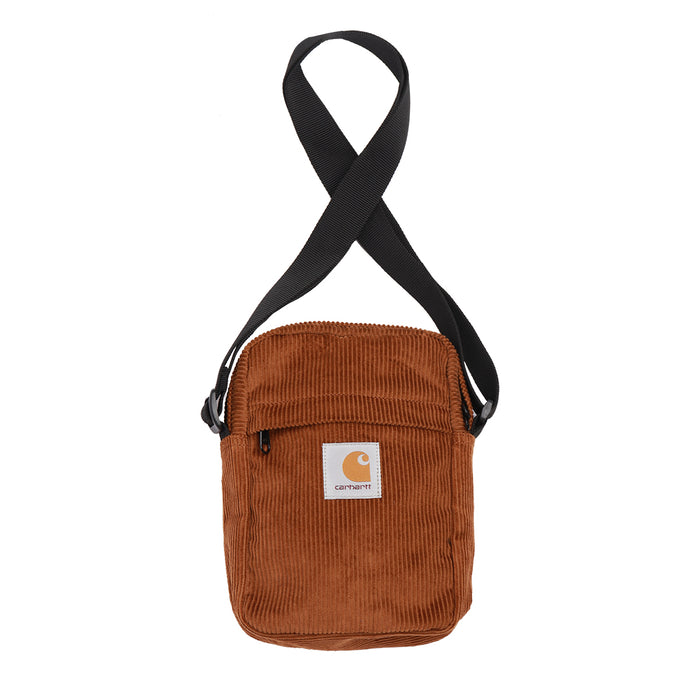 Carhartt WIP Flint Shoulder Pouch Cord Deep H Brown