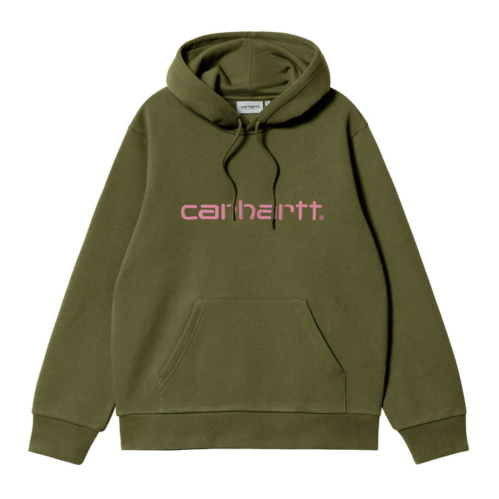 Carhartt WIP Hooded Sweat Dundee/Glassy Pink