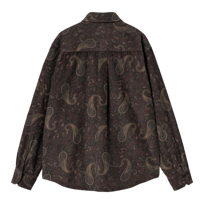 Carhartt WIP L/S Flint Shirt Paisley Print Buckeye