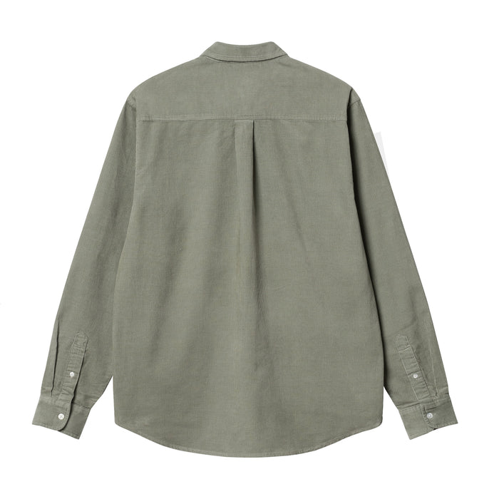 Carhartt WIP Madison Cord Fine Hemd Shirt Yucca / White