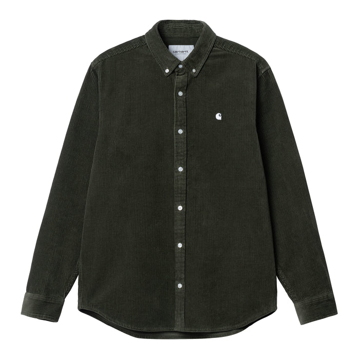 Carhartt WIP Madison Cord Hemd L/S Shirt Plant/Wax