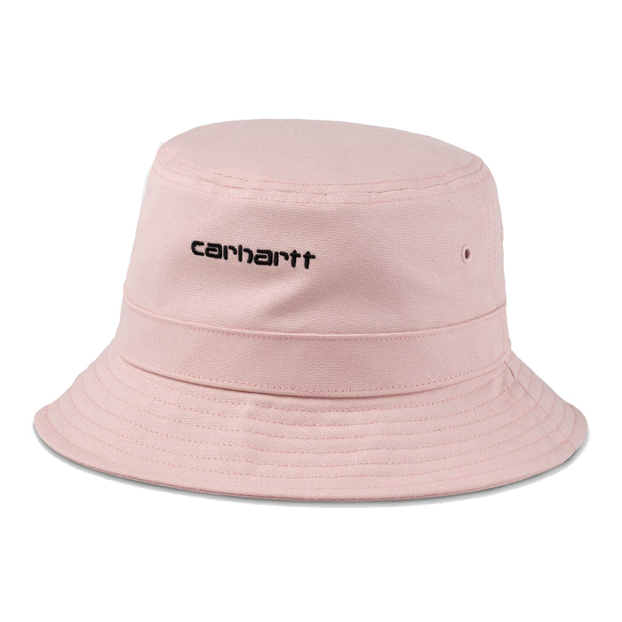 Carhartt WIP Script Bucket Hat Frosted Pink/Black