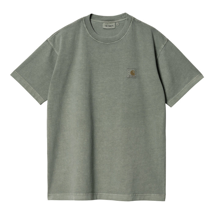 Carhartt WIP Vista T-Shirt Smoke Green Garment Dyed