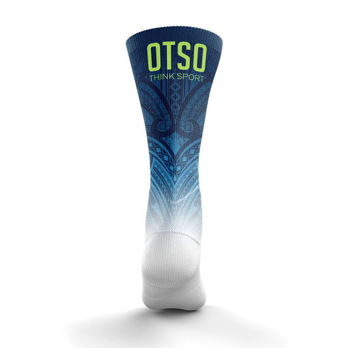 Chaussettes sublimées - Maori Blue