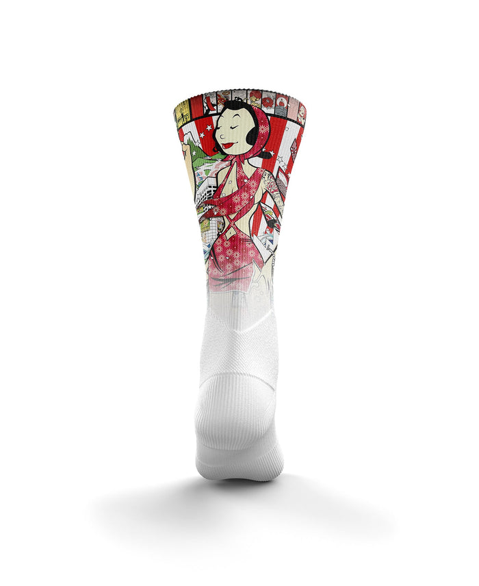 Chaussettes sublimées - Popeye Art Show