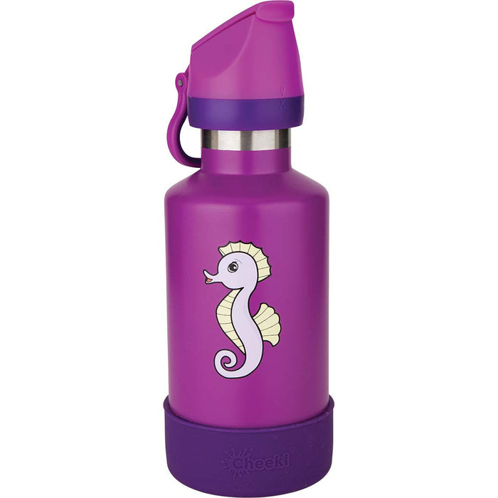 Cheeki Insulated Kids Water Bottle Sienna the Seahorse - 400ml - L'Organic