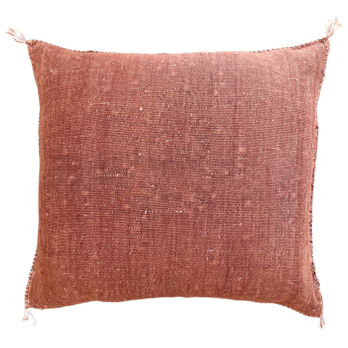 Copper VI Moroccan Sabra Cactus Silk Pillow