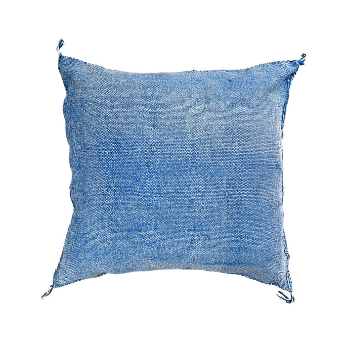 Cornflower XXVIII Moroccan Cactus Silk Pillow