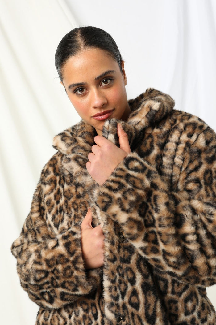 Womens Dee Coat Animal 605ka001