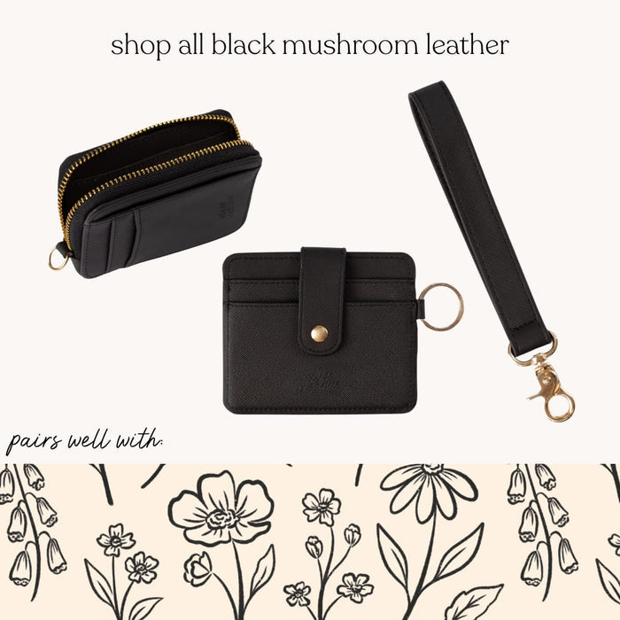 Elyse Breanne Wristlet Keychain - Black