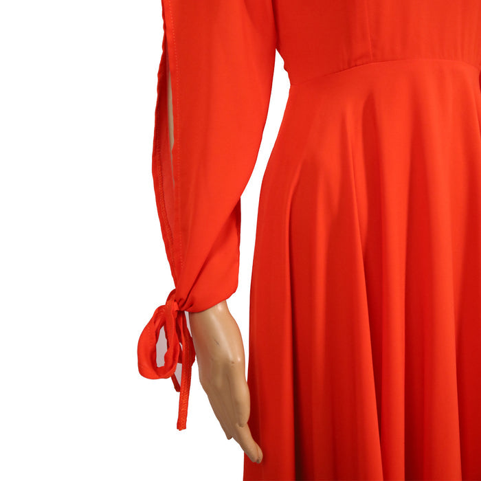 Fabrosanz: Orange Maxi Dress