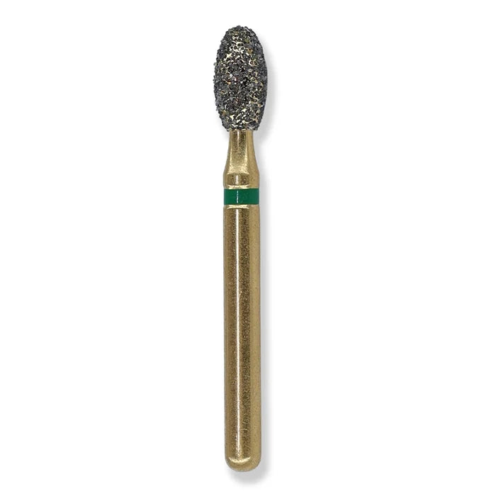 G/257-023 (368) 10-Pk , Multi use Gold Diamond Burs Football Shaped