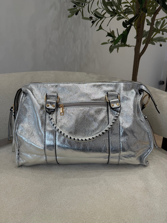 Grand sac irisé noir DS.Sélection