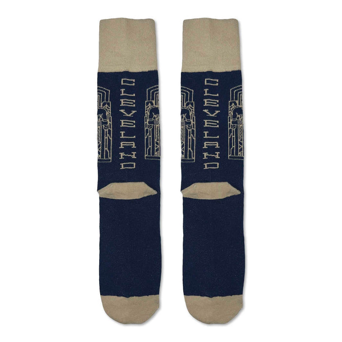 Guardian Landmark Socks - Navy/Khaki