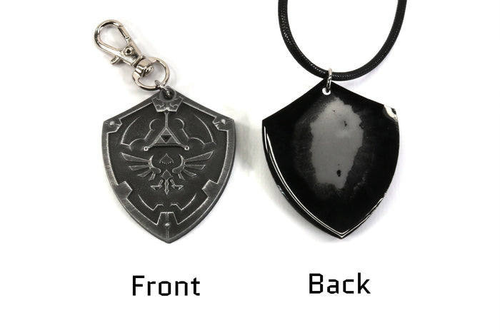 Zelda Hylian Shield Legend of Zelda Breath of the Wild Necklace - Nintendo/Zelda Gift