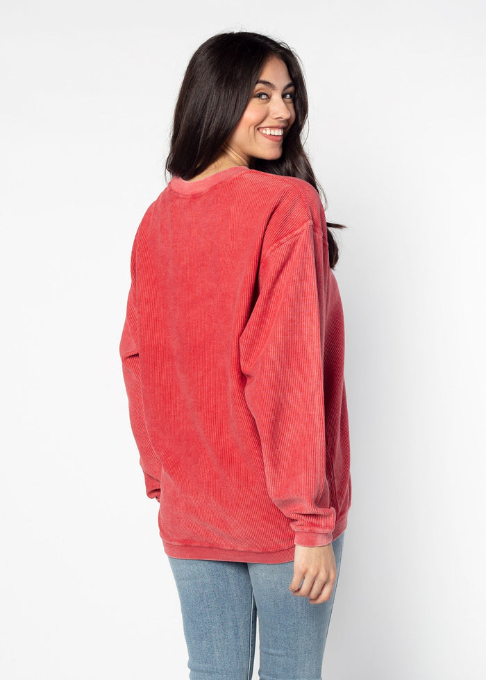 Indiana Hoosiers Women's Clubhouse Original Corded Crew