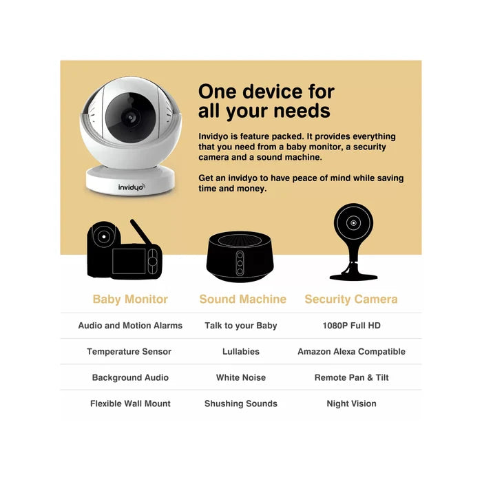 Invidyo Video Baby Monitor