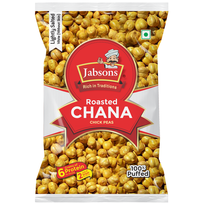 Jabsons Roasted Chana White Salted