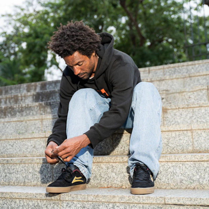 Lakai Cambridge Bastien Salabanzi Black Gum Gold
