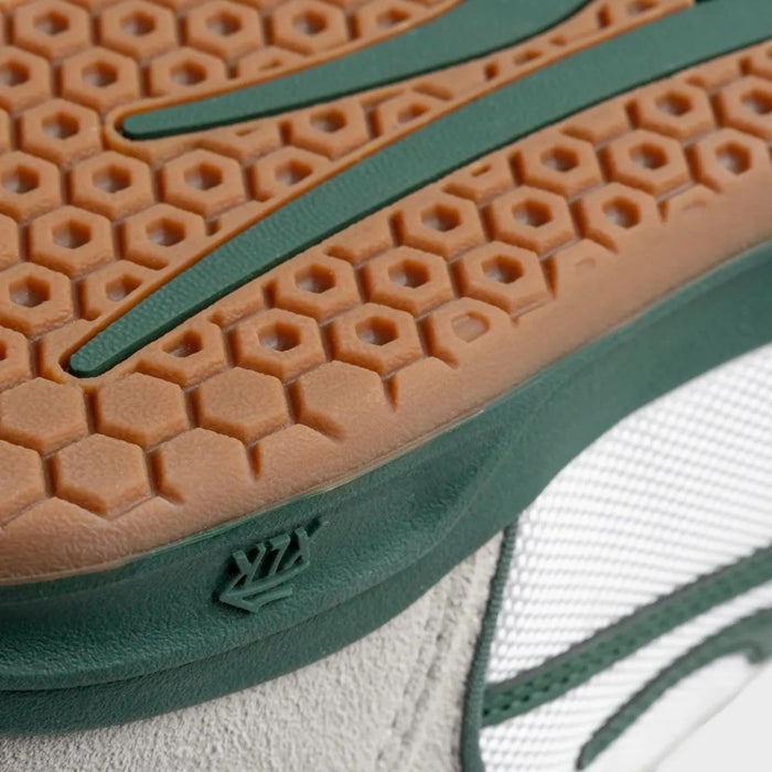 Lakai Telford Low White Suede Cordura Spruce