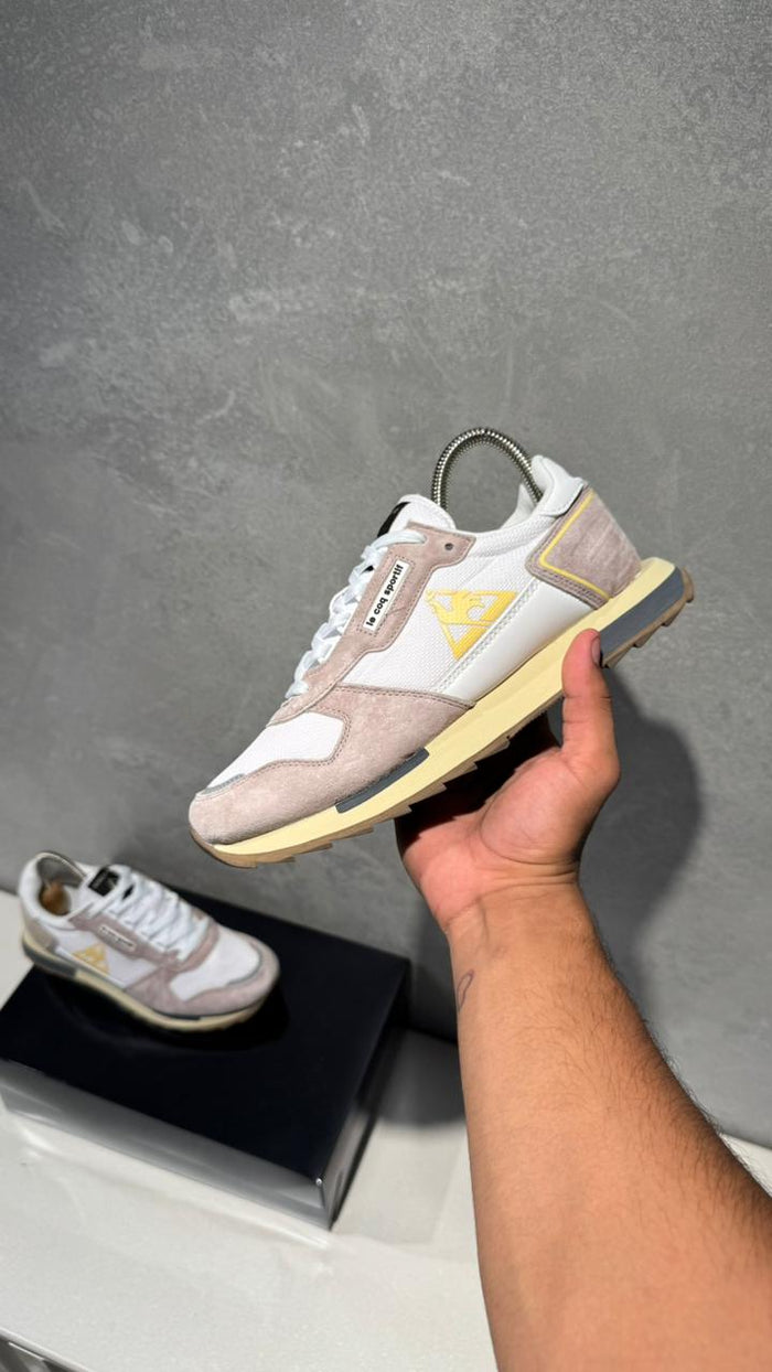 LECOP TENIS BEIGE BLANCO