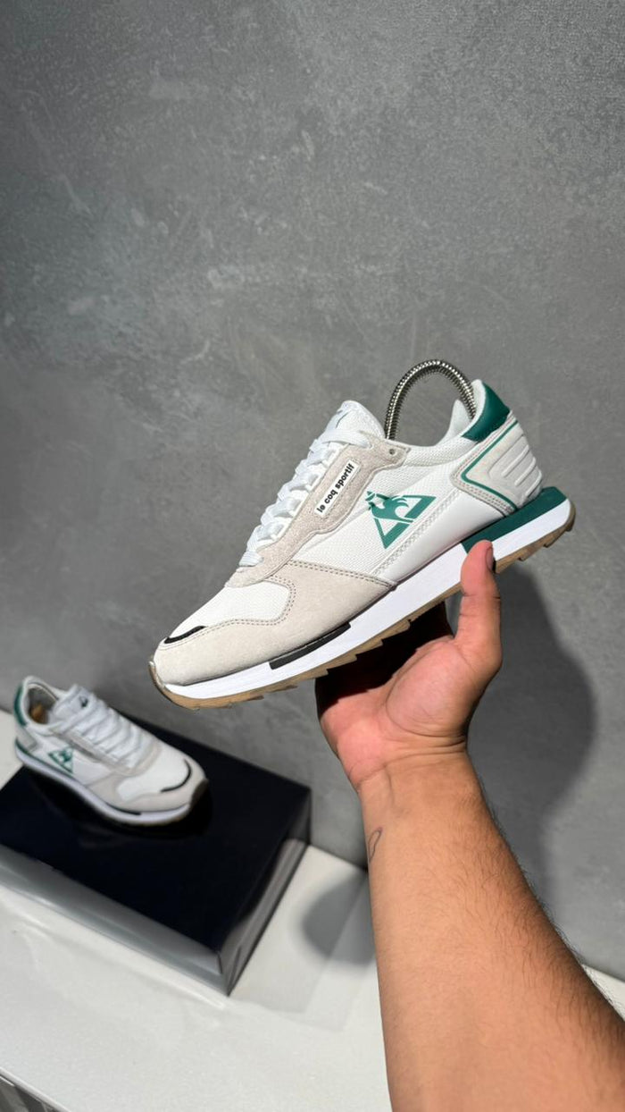 LECOP TENIS BLANCO VERDE