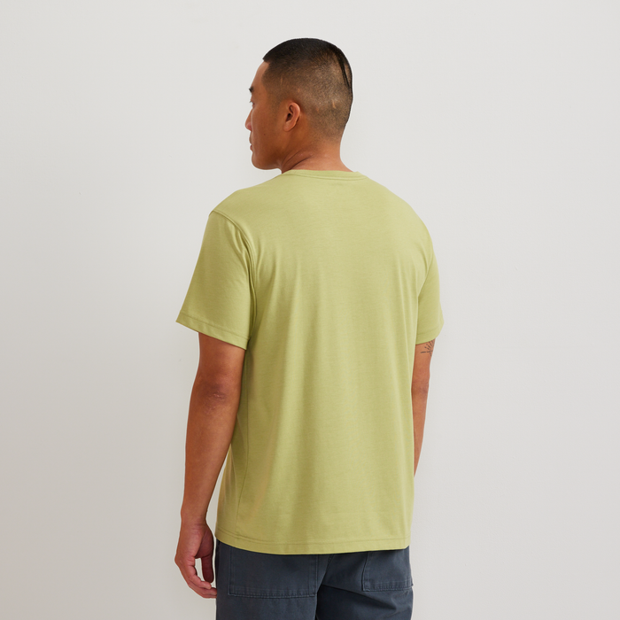 Men's Graphic T-Shirt - Squatch Patrol-Lt Aloe-Regular-F1