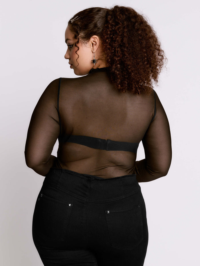 Powermesh Long Sleeve Top