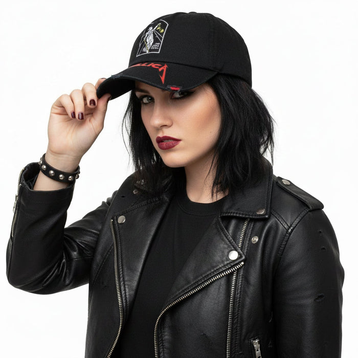 METALLICA - AND JUSTICE FOR ALL TOMBSTONE - Baseball Cap Black