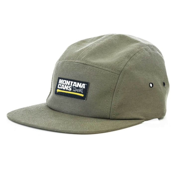 Montana Cans Logo Cap 5 Panel Khaki