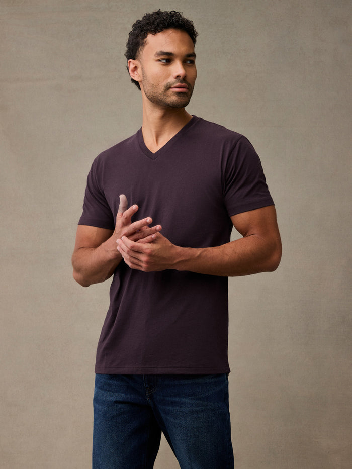 Mulberry V-Neck