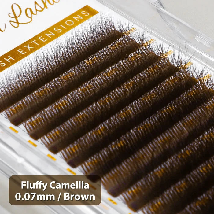 5D Flully Multi-layered Camellia Lashes 0.07mm| Swaniya Lashes