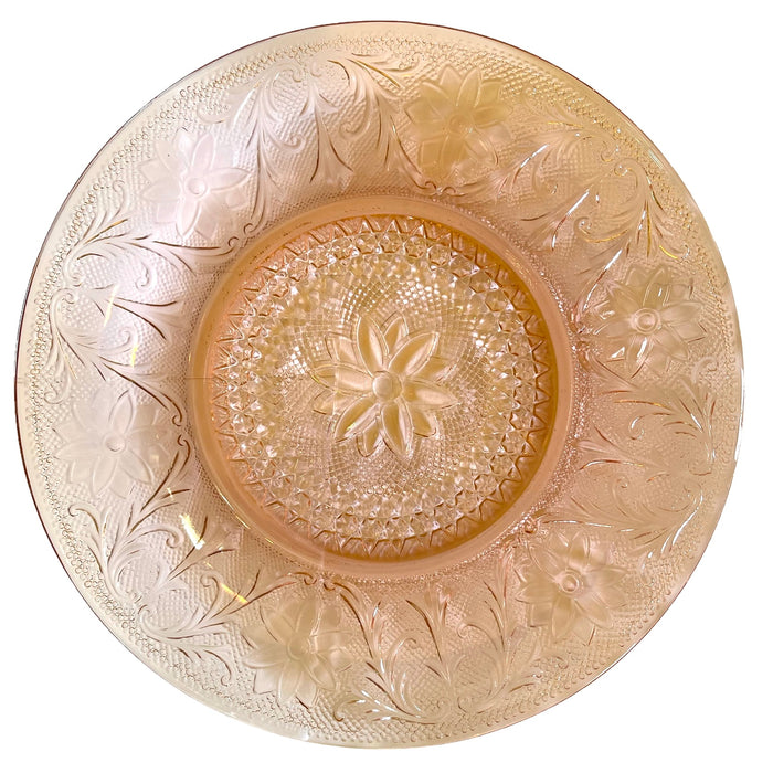Pink Tiara Sandwich Glass - Dinner Plate