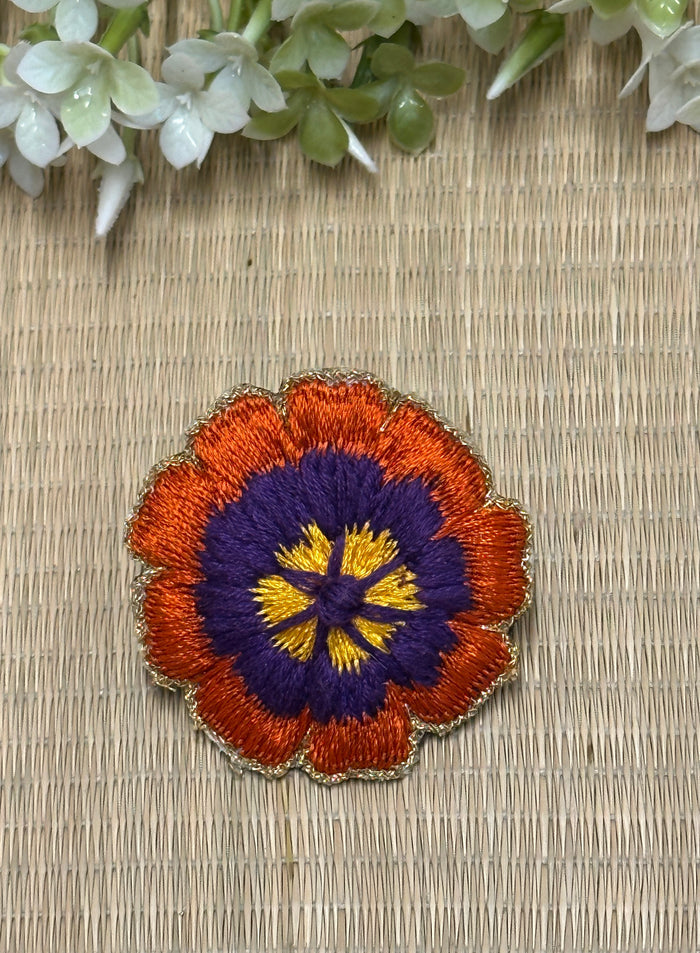 Saffron Bloom Brooch