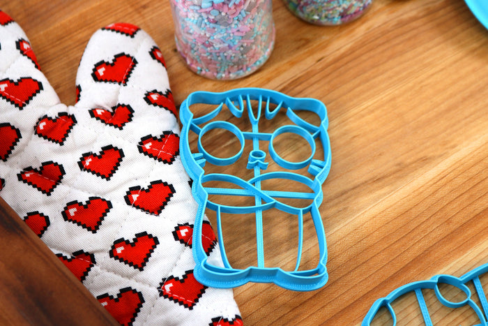 Scottish Fold Cookie Cutters - Scottish Fold Outline, Scottish Fold Face, Scottish Fold Sitting - Cat Gift Scottish Fold Owner