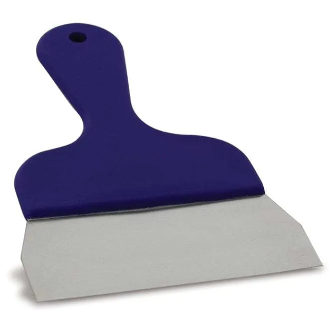 Semi-Flex Spatula; 6 x 2.25 inch St.Steel