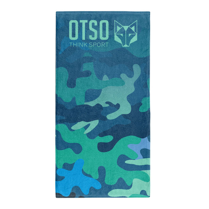 Serviette microfibre - Camo Blue