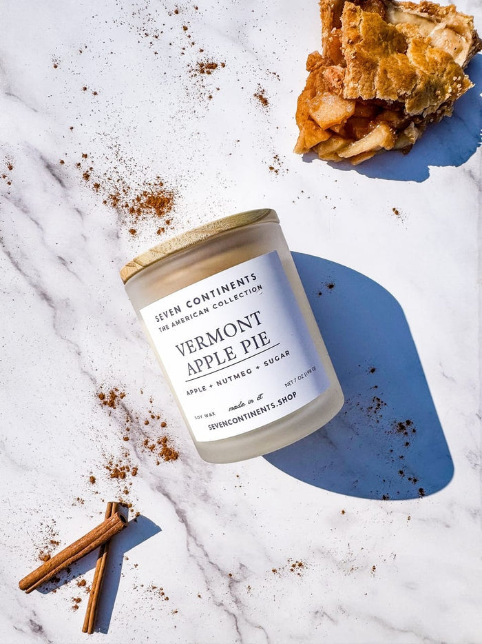 Seven Continents Vermont Apple Pie Candle