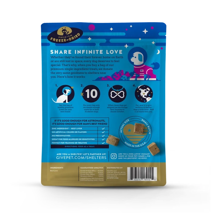 Space Cowboy Freeze-Dried Dog Treats