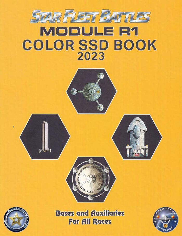 Star Fleet Battles: Module R1 SSD Book 2023 (Color)