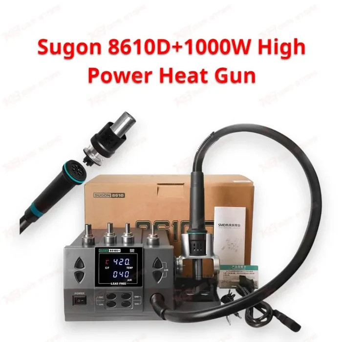 Sugon 8610D+1000W High Power Heat Gun